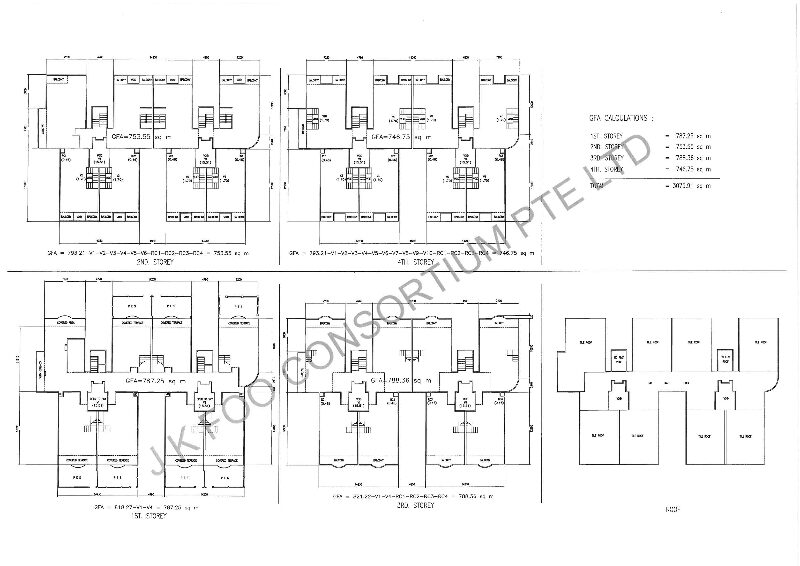 GFA survey plan